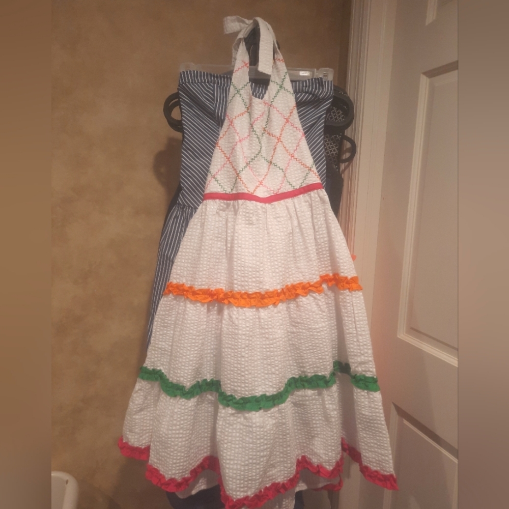 Breezy and Festive Poplin Dress